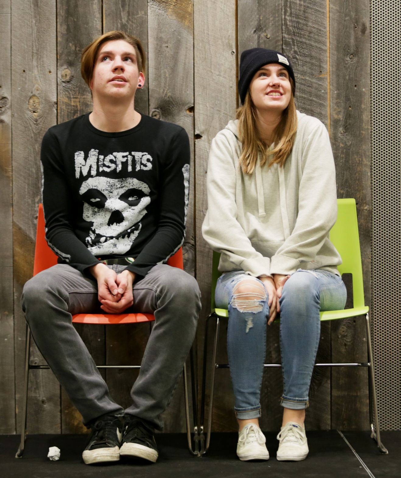 Kievan McCave and Alyssa Principe